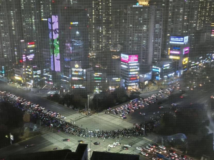 오늘 자 대구 범어 집회.jpg | 인스티즈
