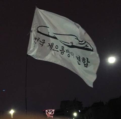 리얼 아무말대잔치였던 탄핵 촛불집회 깃발들.jpg | 인스티즈