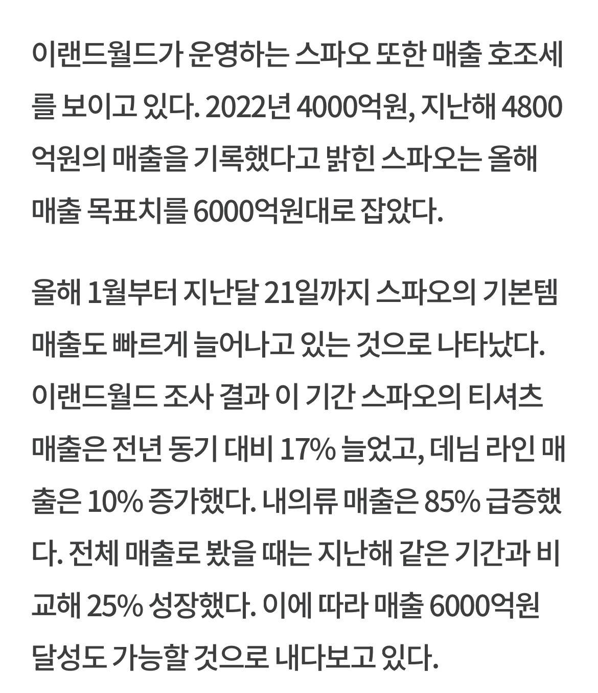 패션업계 불황에도…SPA 브랜드는 '전성기' | 인스티즈