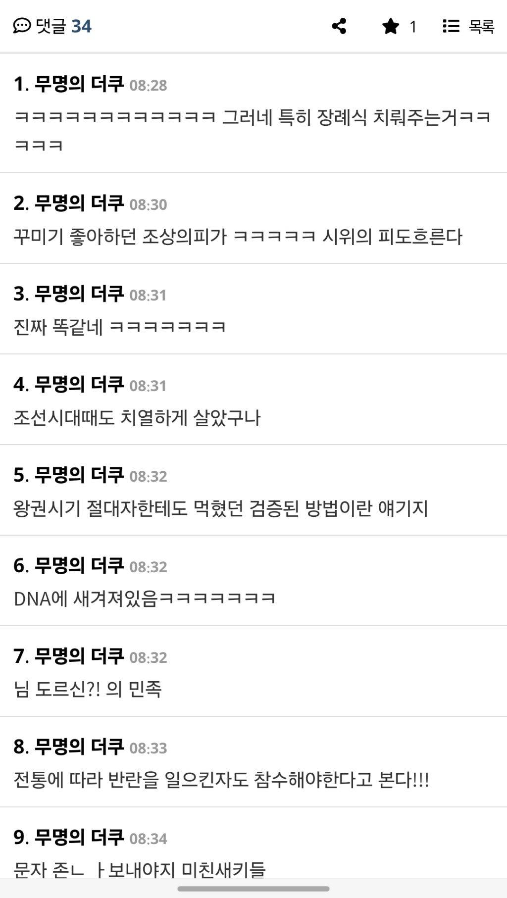 시위 방식이 조선시대부터 바뀐게 없네??? | 인스티즈