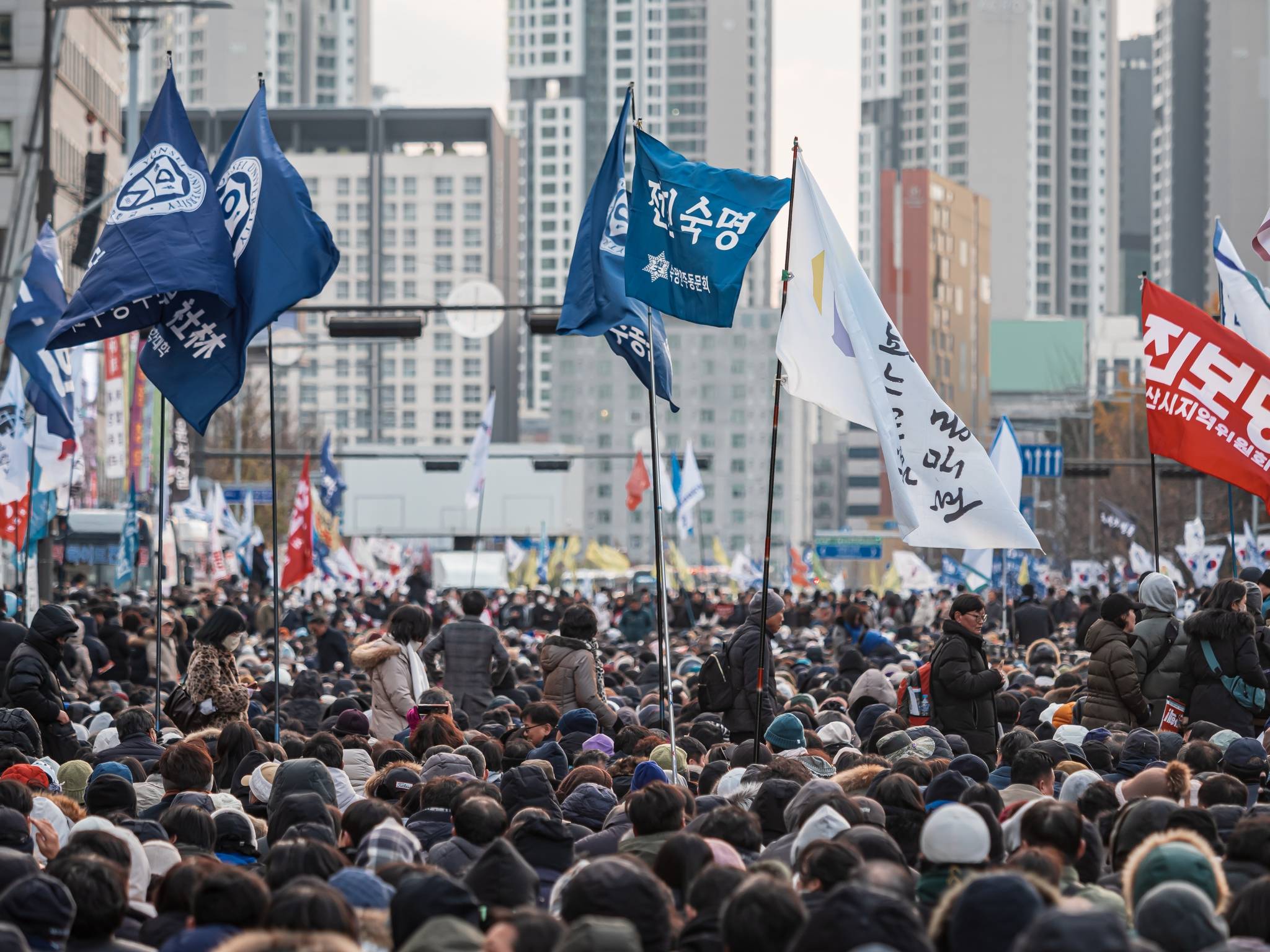 지난 주말 시위의 기록 | 인스티즈