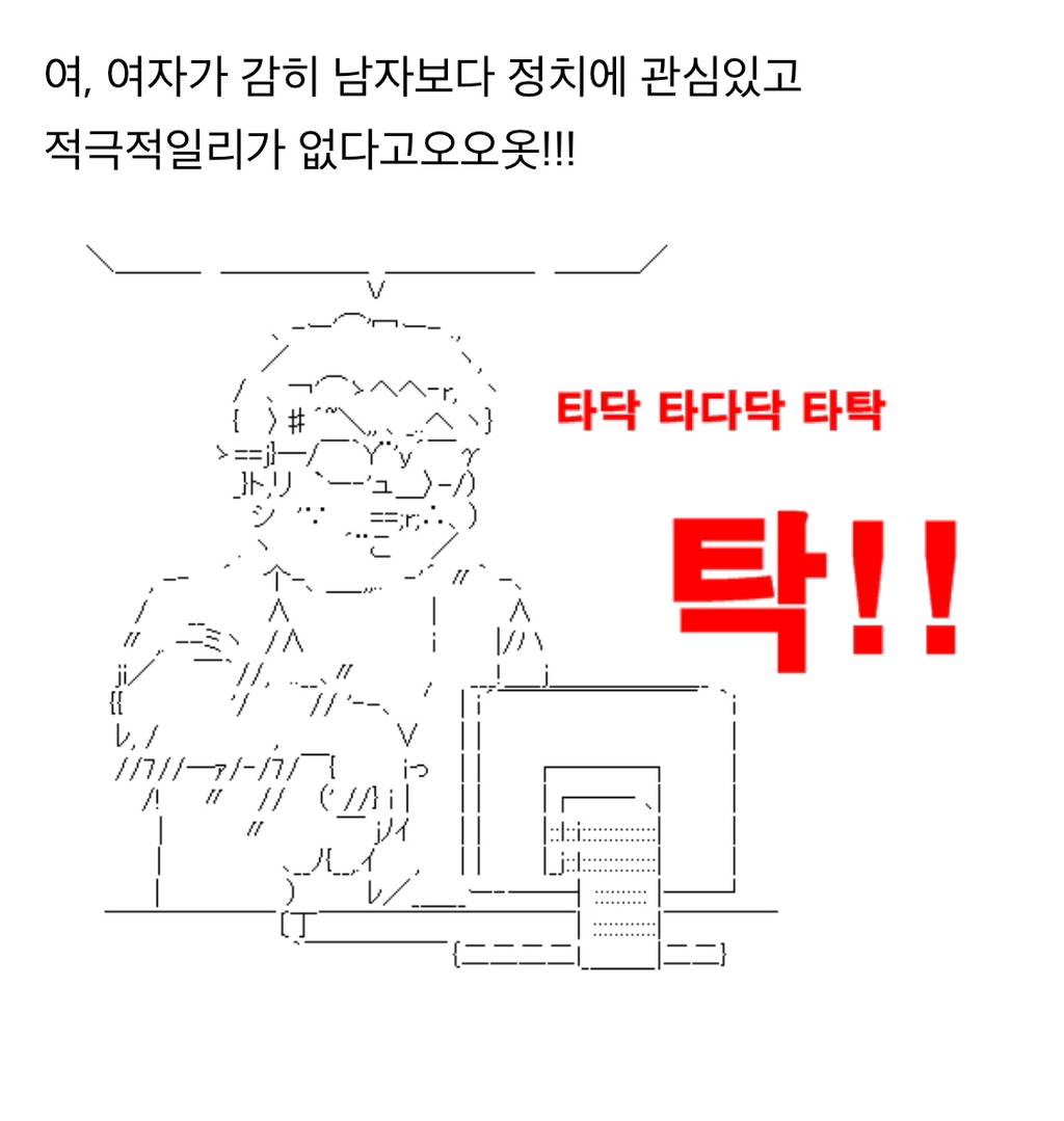 남들이 생각하는 탄핵 집회 사진, 영상에 여자밖에 없는 이유 | 인스티즈