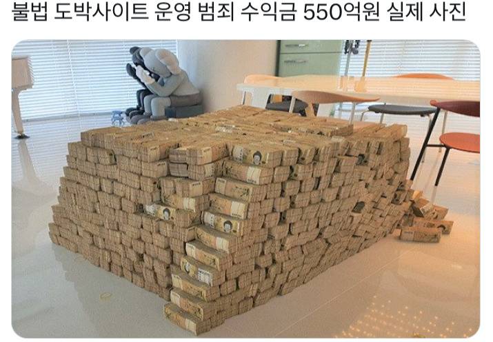 현금 550억원 실제 사진.jpg | 인스티즈