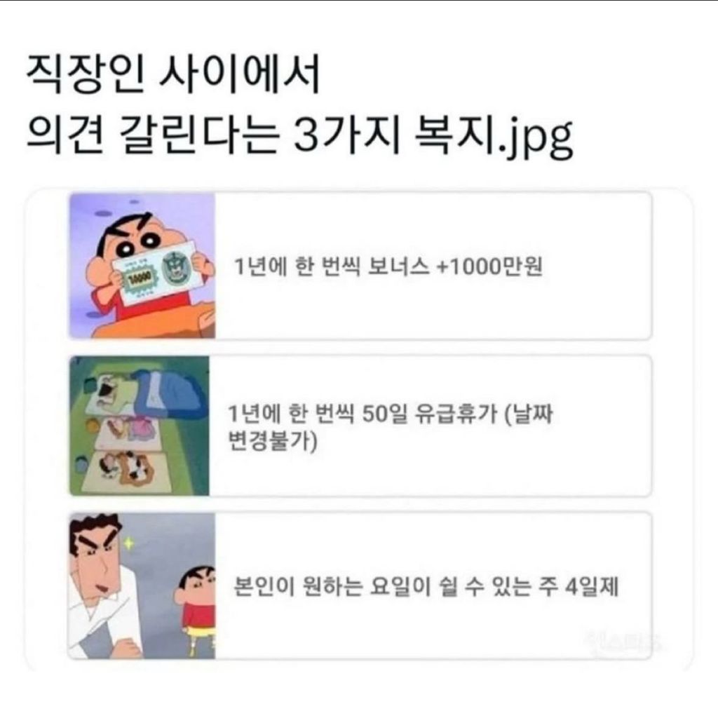 직장인 사이에서 의견 갈린다는 3가지 복지 | 인스티즈