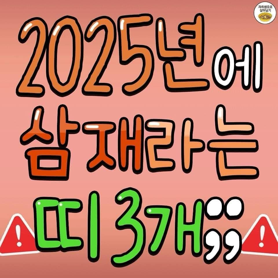 2025년 삼재 띠들 | 인스티즈