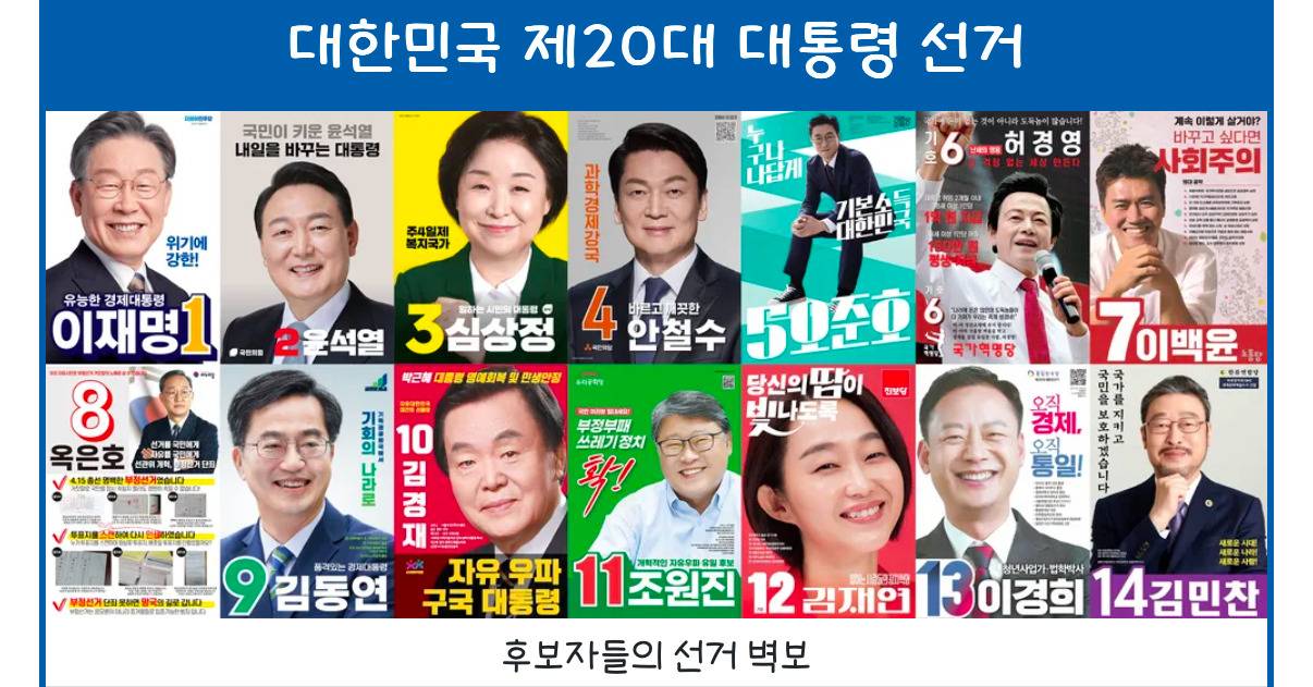 다시 보는 20대 대선 결과 (이재명, 윤석열) | 인스티즈