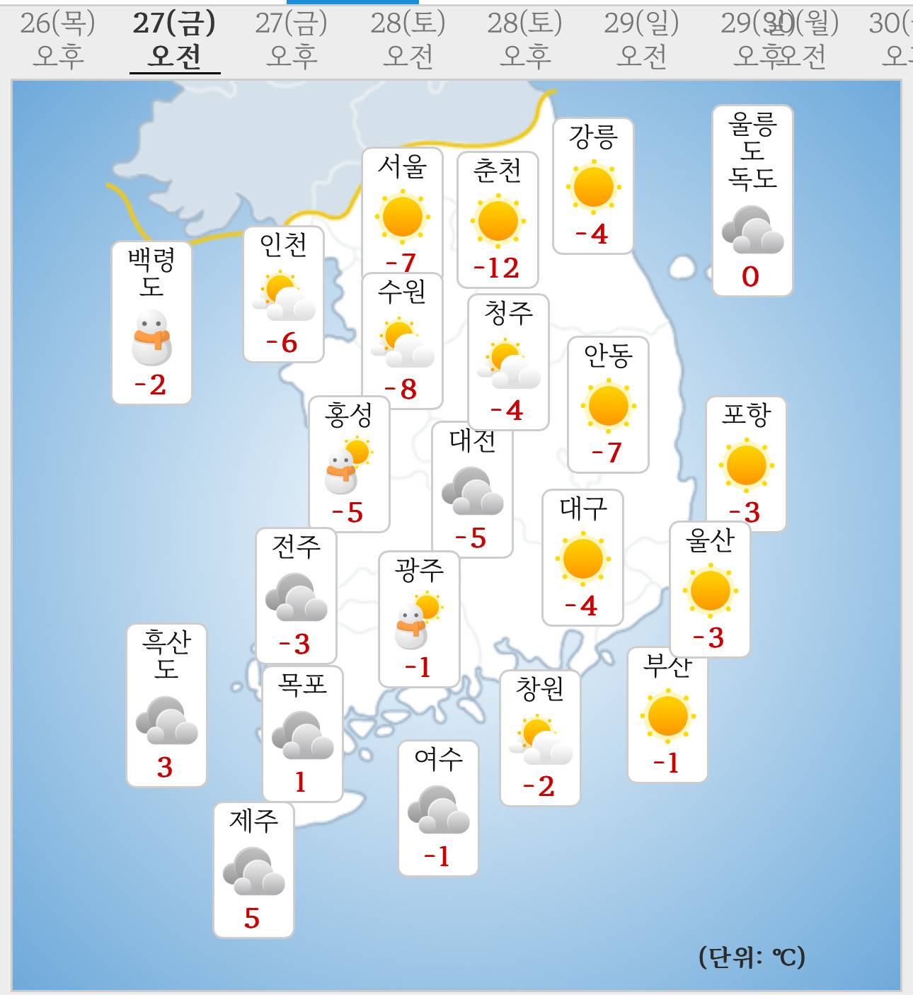 오늘보다 🍚🌾해지는 내일 날씨 | 인스티즈