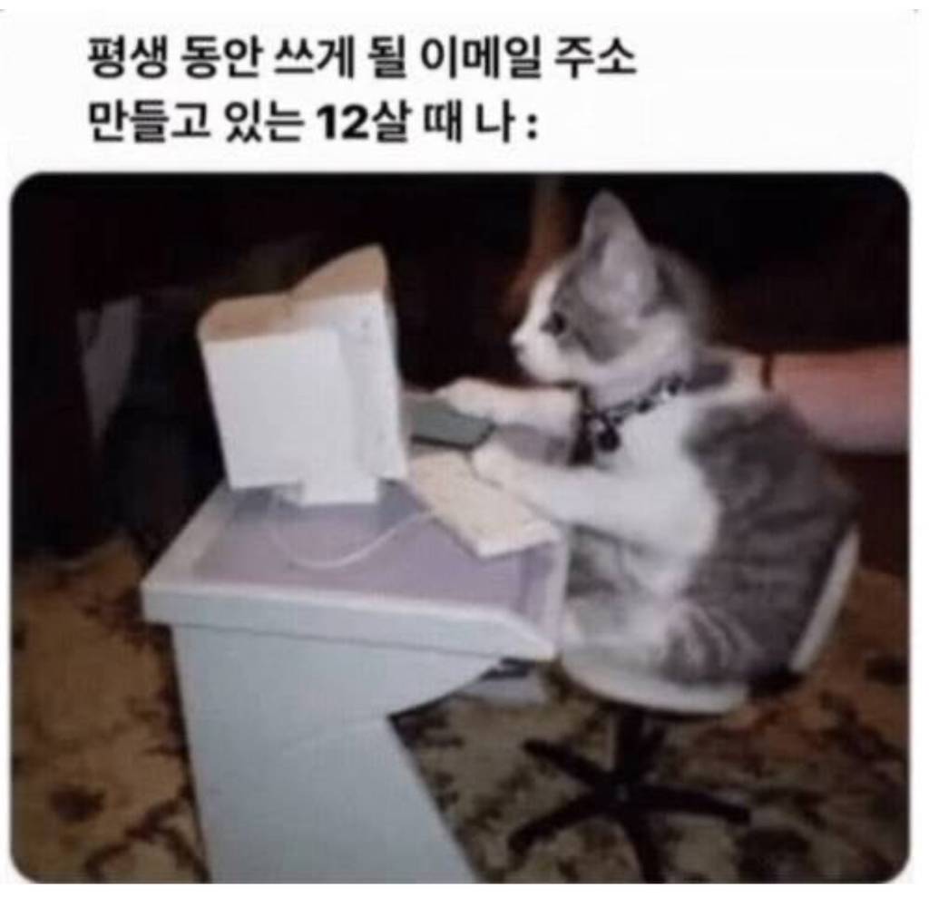 대부분 사람들의 이메일 주소가 유치한 이유 | 인스티즈