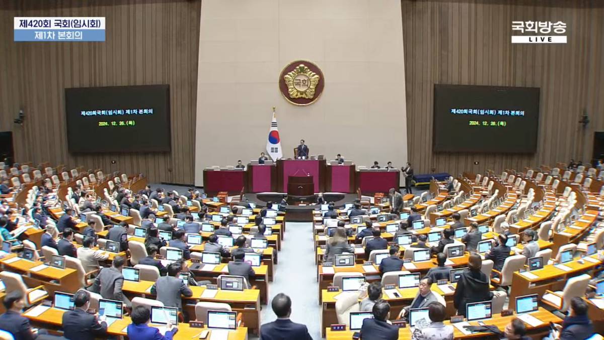 헌재 재판관 전부 가결 (마은혁 가193 기권1 무효1 / 정계선 가193 부1 기권1 / 조한창 가185 부6 기1 무3) | 인스티즈