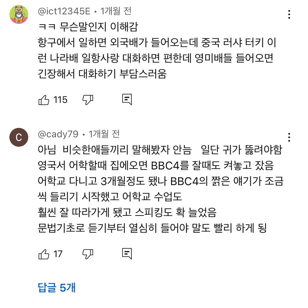 영어회화 단기간에 급격히 늘 수 있는 꿀팁 | 인스티즈