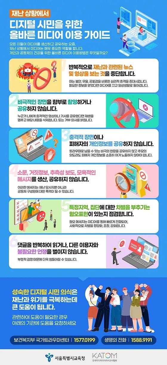 재난 상황에서의 미디어 리터러시 원칙 (우리 모두 조심하자) | 인스티즈