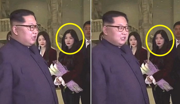 김정은이 신기한 아이린 | 인스티즈