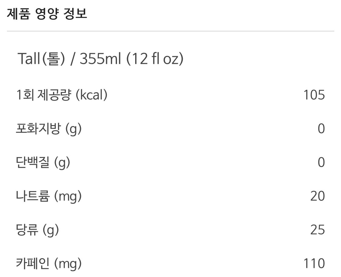 스벅 쿨라임피지오엔 왜 카페인이 들어있을까? | 인스티즈