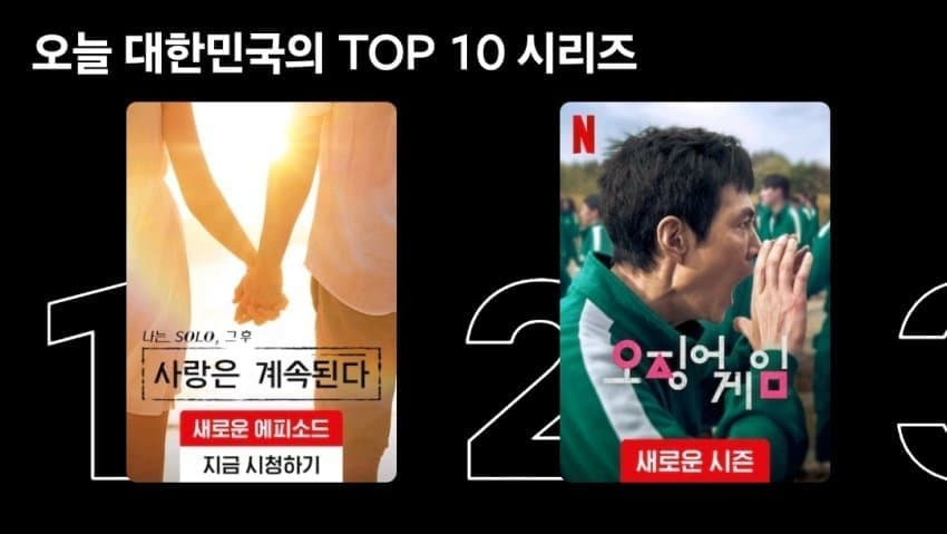 한국 넷플에서 오겜2 밀어내고 1위한 프로그램.jpg | 인스티즈