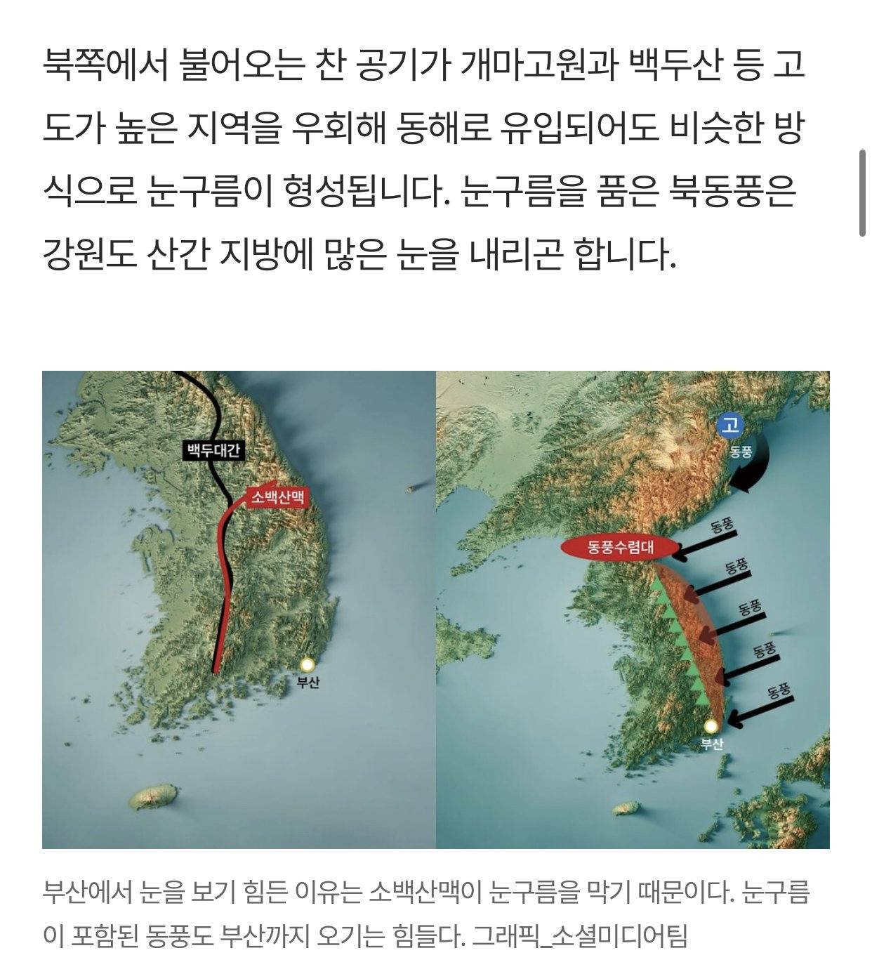 경상남도가 소백산맥 에게 감사 해야하는 이유.jpg | 인스티즈