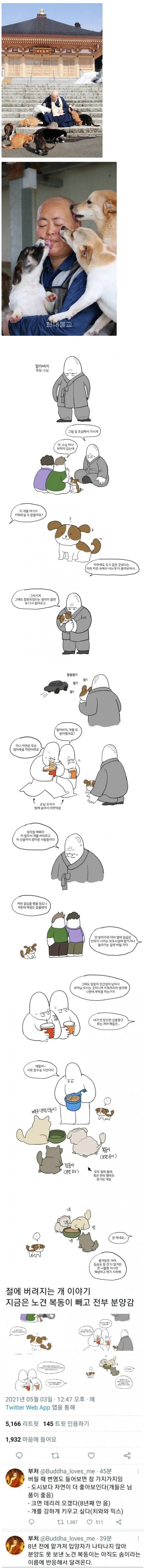 절에 동물들이 넘치는 이유 | 인스티즈