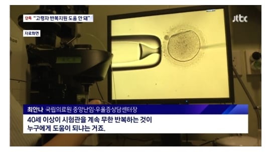 시험관 '나이 제한'? 국립의료원 난임센터장 발언 논란이라는디 너무 맞말 그잡채 | 인스티즈