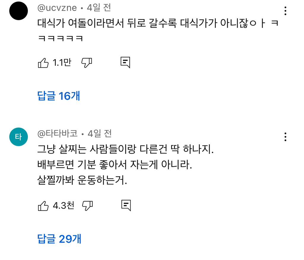 대식가 여돌들이 살 안 찌는 진짜 이유 | 인스티즈