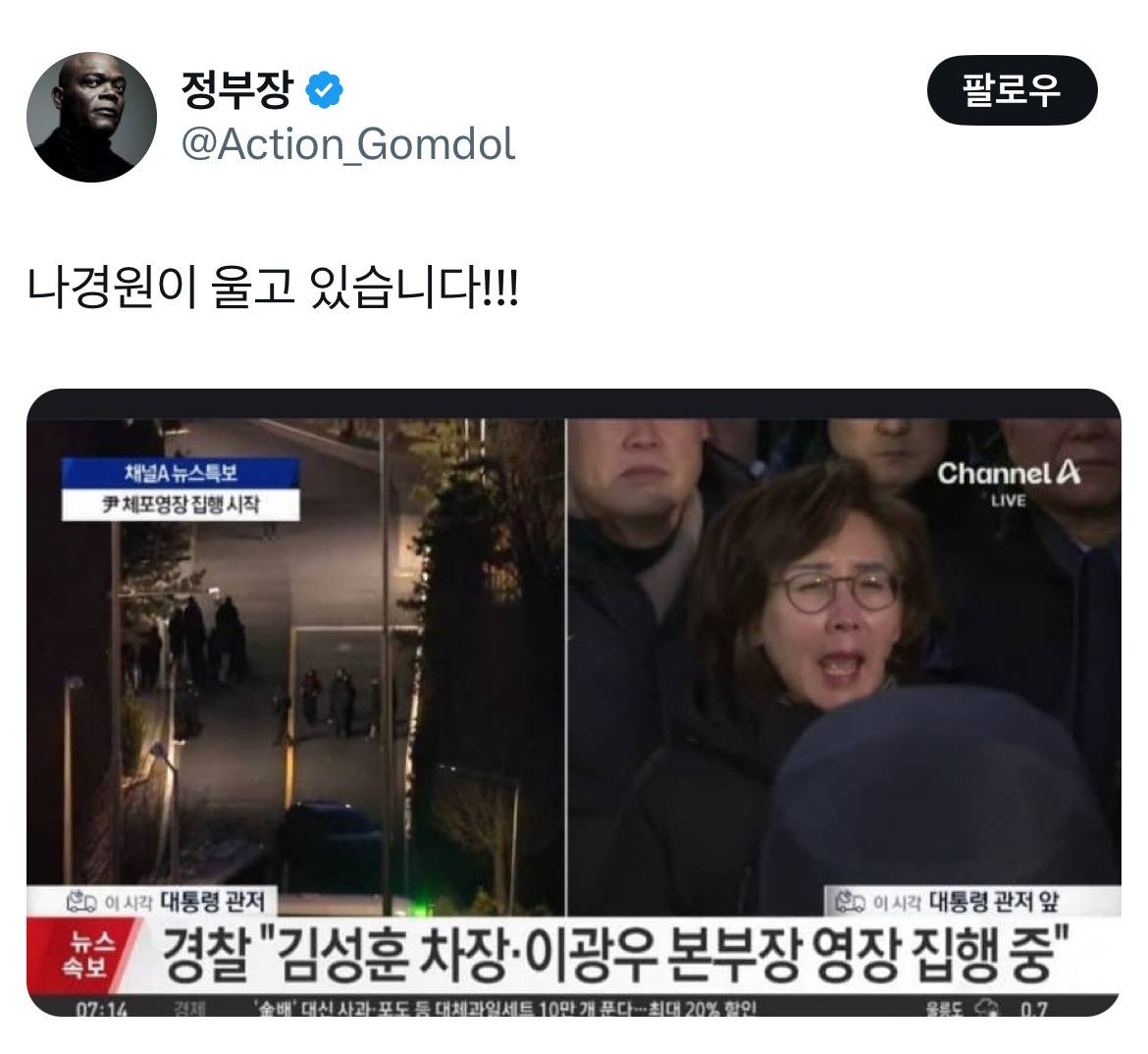 🎉윤석열 체포🎉 이 시국 트위터 모음.twt | 인스티즈