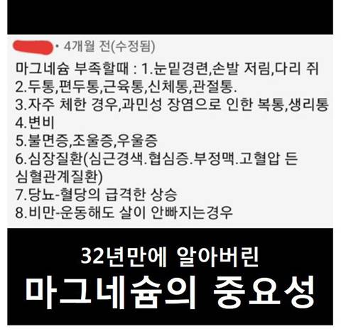 마그네슘의 중요성.jpg | 인스티즈