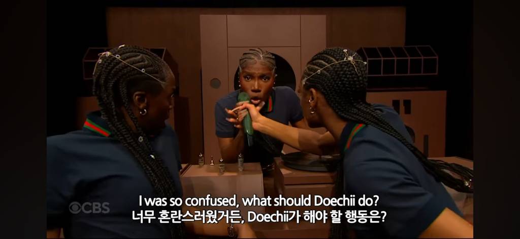 도파민 터지는 가사와 뮤지컬 스타일의 조화 Doechii - Denial is a river 라이브 | 인스티즈