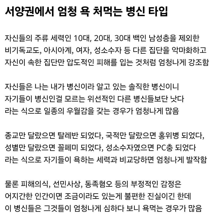 서양권에서 엄청 욕 는다는 타입.jpg | 인스티즈