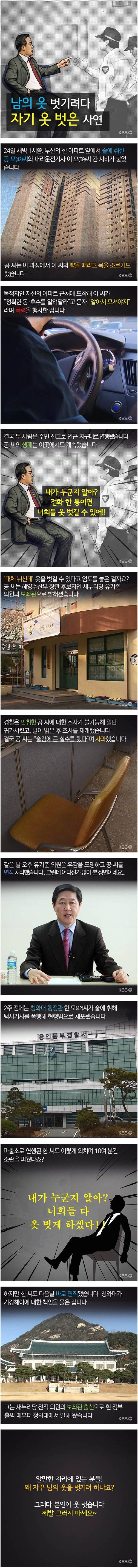 남의 옷 벗기려다 자기 옷 벗은 사연 | 인스티즈