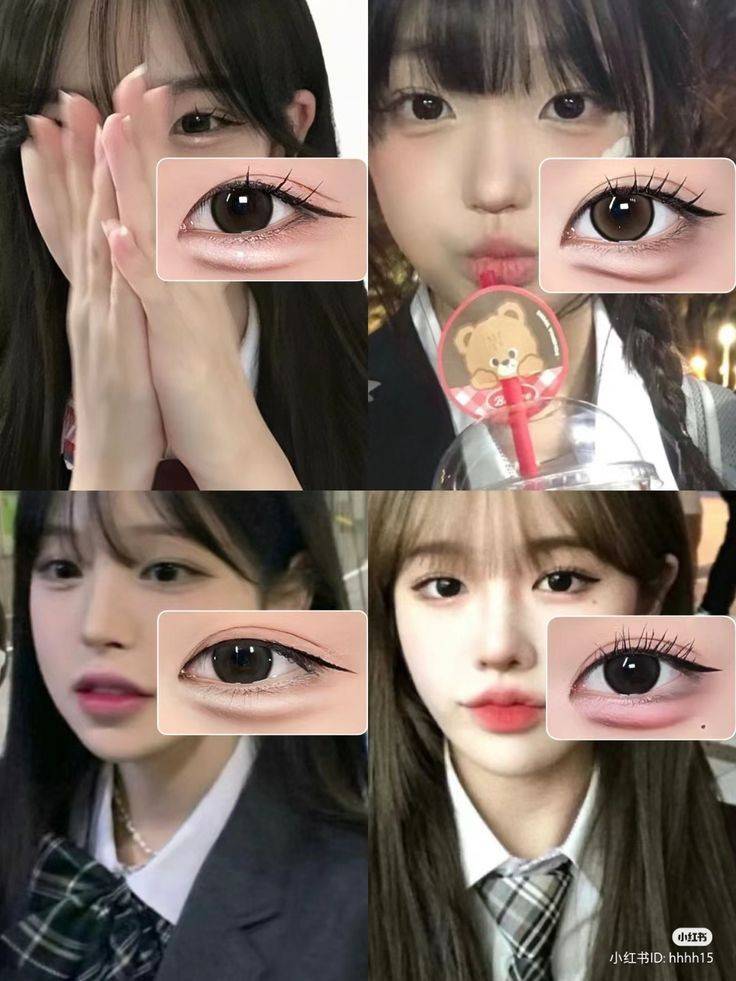 요즘은 뽀용한 애교살 + 속눈썹 강조한 메이크업들이 많은 거 같음 | 인스티즈
