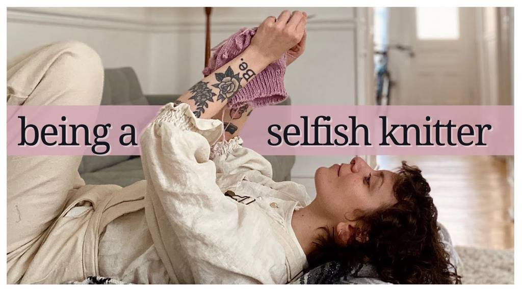 Selfish knitter(이기적인 뜨개인) 이라는 말이 있다고 함 | 인스티즈