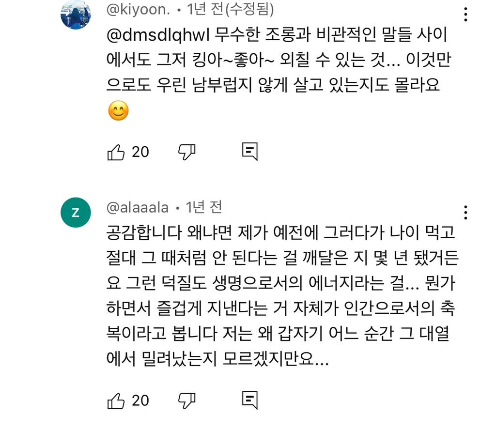 예전엔 아이돌이나 애니나 취미에 미친듯이 몰두하는 사람들 한심해보였는데 요즘은 좋아보임 | 인스티즈