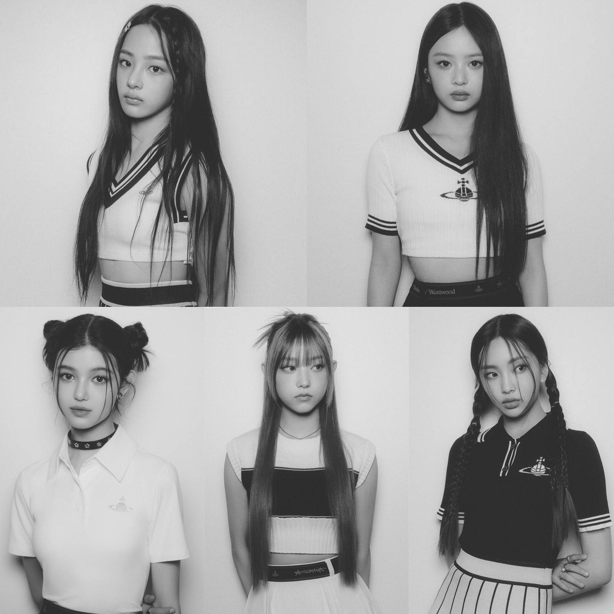 뉴진스 vs NJZ (전 뉴진스) 컨셉포토 비교.jpg | 인스티즈