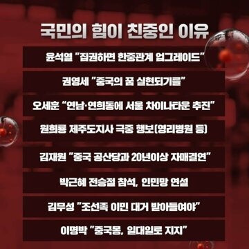 민주당한테 친중프레임 씌우는 여론공작 시작됨🚨 | 인스티즈