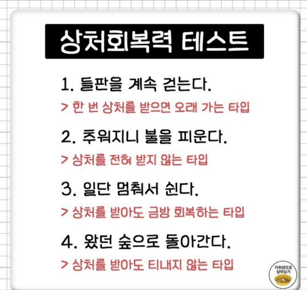 어른이면 해봐야 하는 심리테스트 모음 | 인스티즈