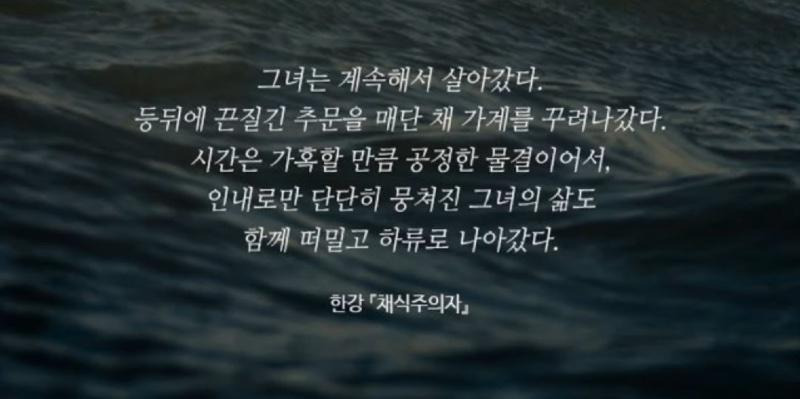 한강 작가의 필력 | 인스티즈