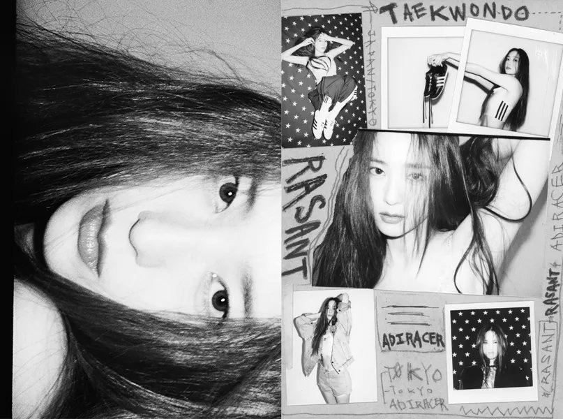 크리스탈 아디다스 오리지널스 화보 | 인스티즈