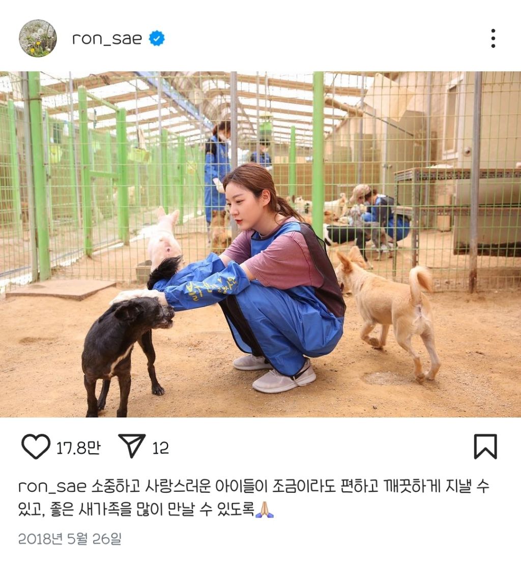 너무 안타깝다.. 김새론양은 이렇게나 마음이 따뜻한 사람이었는데.. | 인스티즈