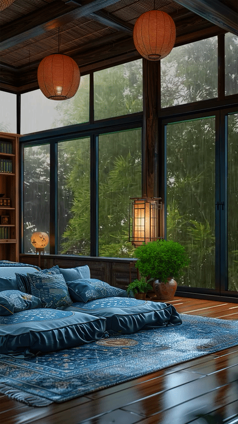 비오는 날 사람들이 집에서 창문을 계속 쳐다보는 이유.......GIF | 인스티즈