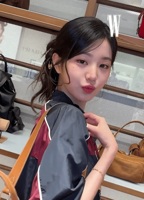 오늘자 미우미우 팝업 아이브 장원영 | 인스티즈