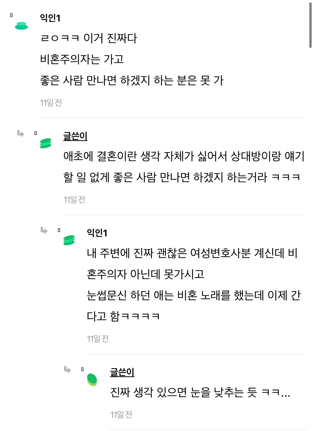 나이 서른이 보는 진짜 결혼 안 할 확률이 높은 사람.jpg | 인스티즈