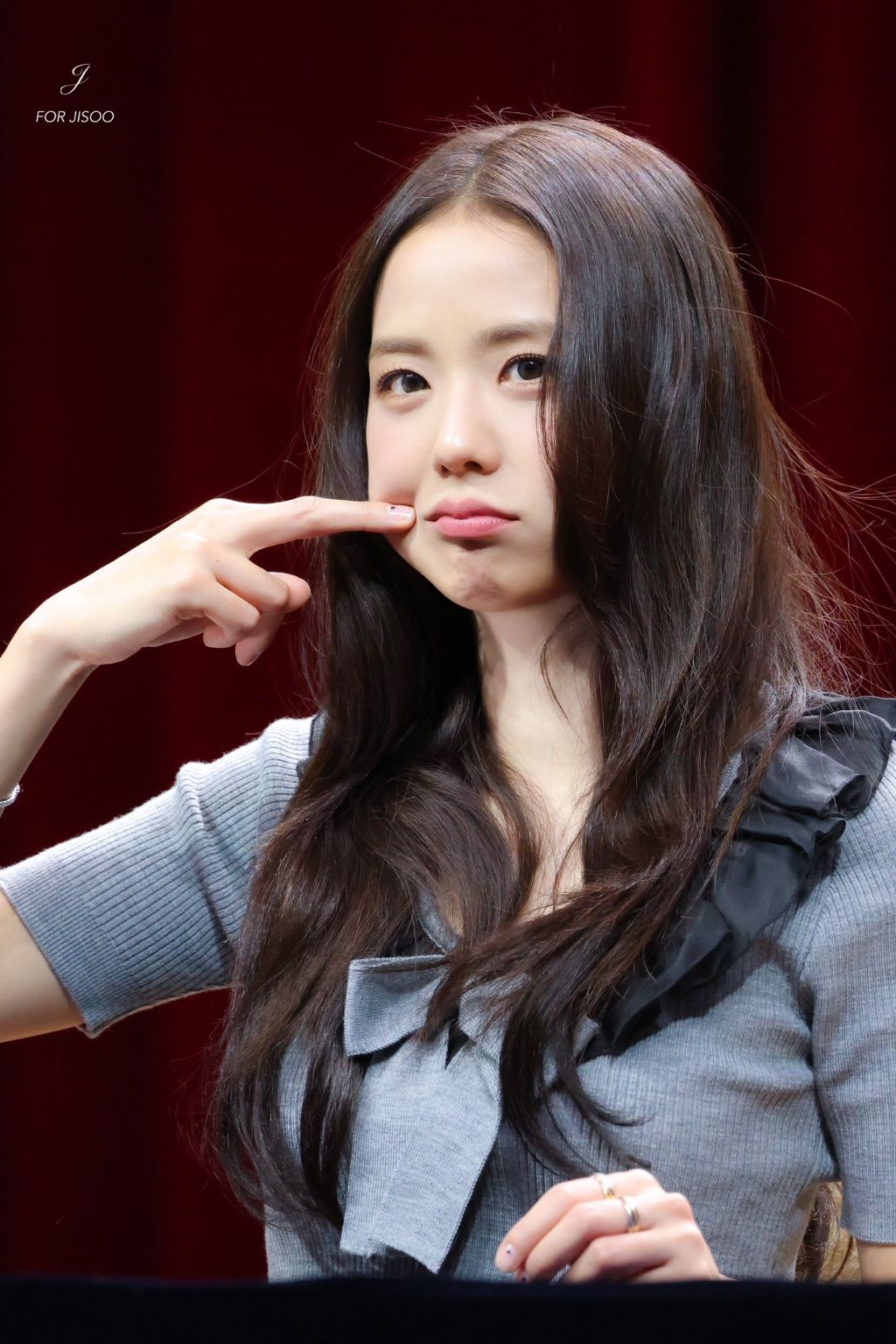 청순하게 이쁜 블랙핑크 지수 최근 팬싸짤 | 인스티즈