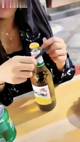 머리카락으로 병따는 중국인들 | 인스티즈