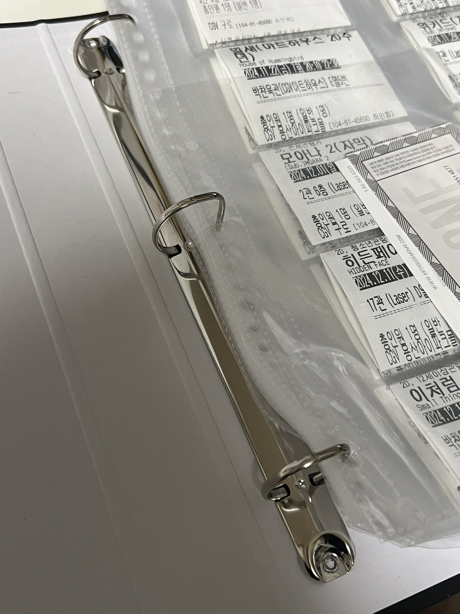 양초와 바인더로 영화 티켓 보관하기 🎞 | 인스티즈