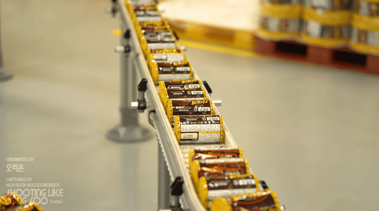 오리온 다이제 초코의 제조과정.gif | 인스티즈