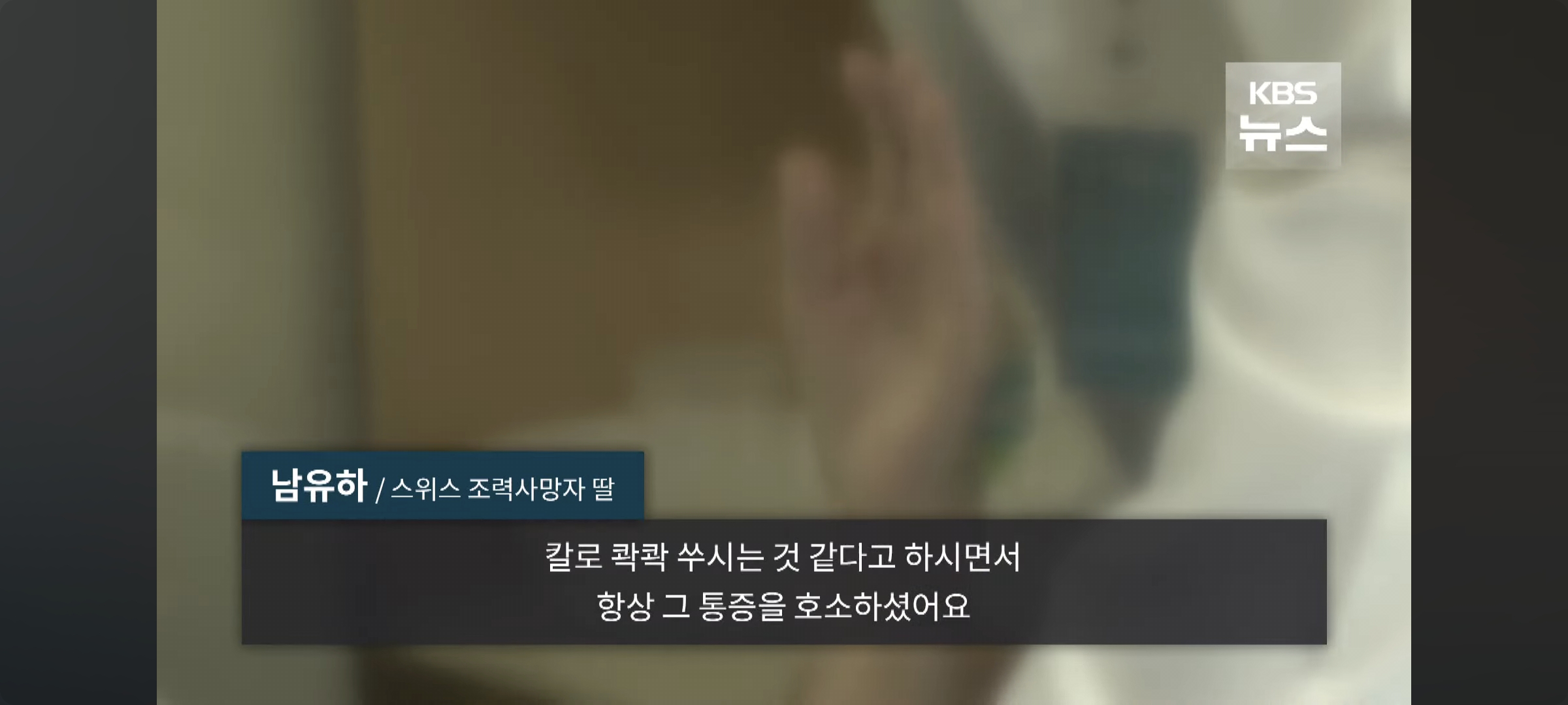 "스위스에서 떠날래” 말기 암 엄마는 '존엄사'를 택했다 | 인스티즈