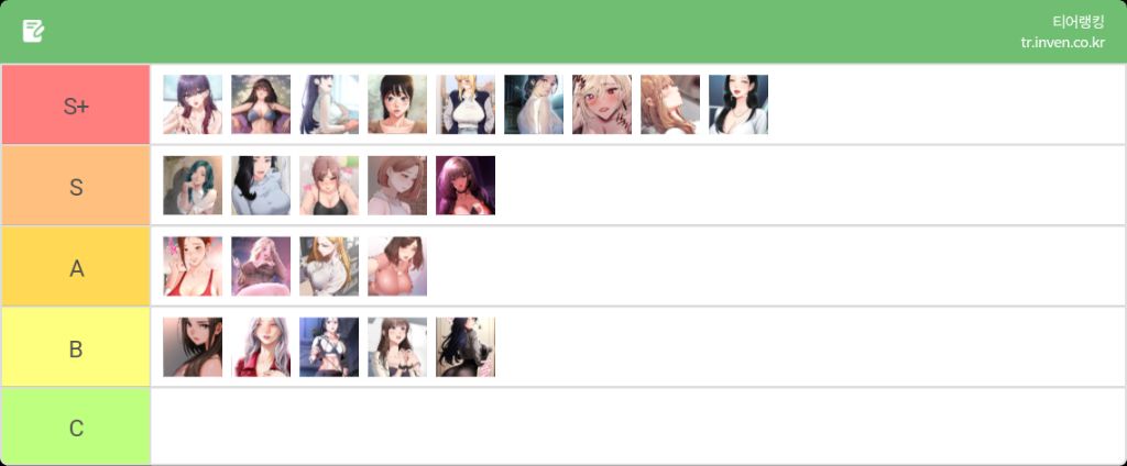 오늘 제가 심심해서 만든 2025년 성인 웹툰 추천 티어표 | 인스티즈