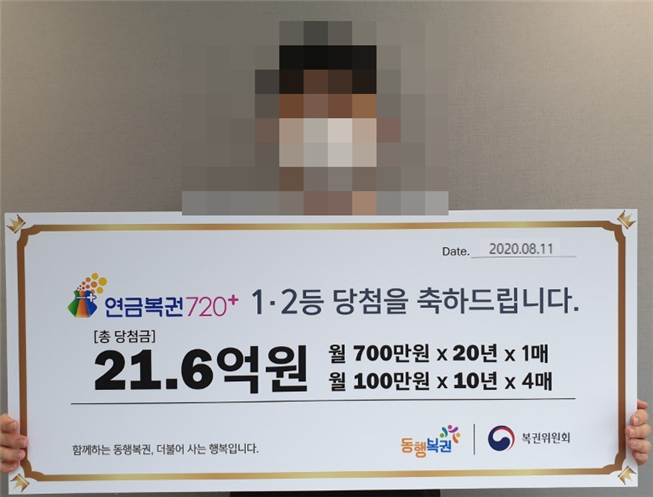  복권 당첨자 소감 한마디 연습하는 글