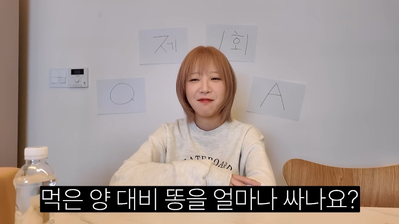 [쯔양 Q&A] "많이 먹으면 화장실도 많이 가나요?" | 인스티즈