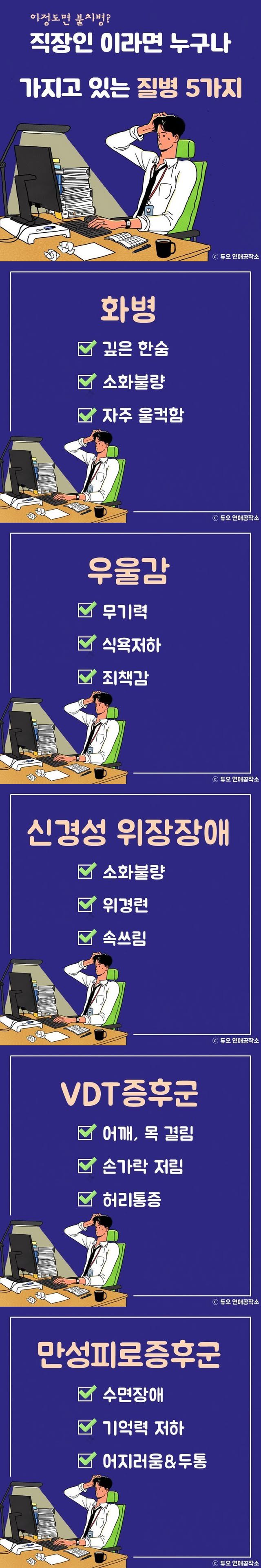  직장인 이라면 누구나 가지고 있는 질병 5가지.jpg