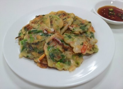 단체급식 해물파전 미나리전 김치전 jpg | 인스티즈