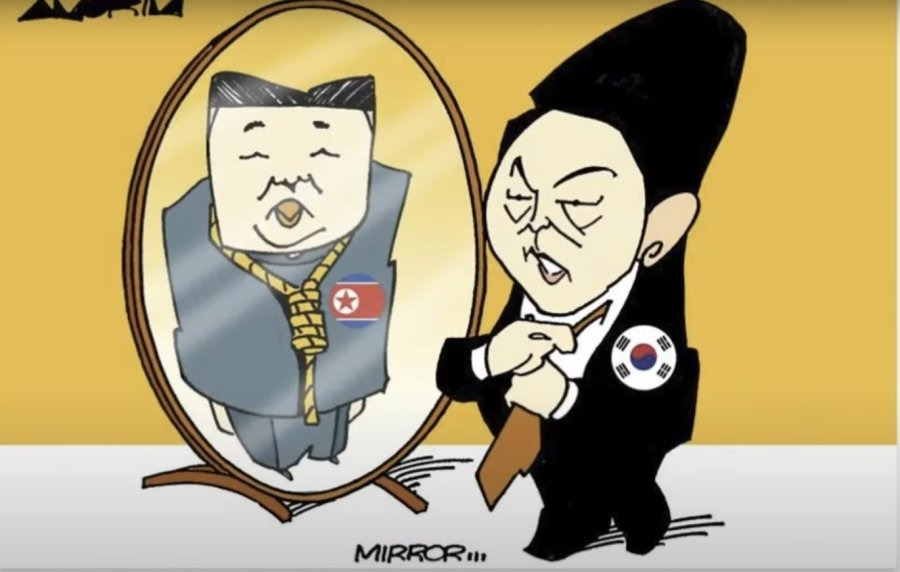 윤석열 사태를 그린 '해외만평' | 인스티즈